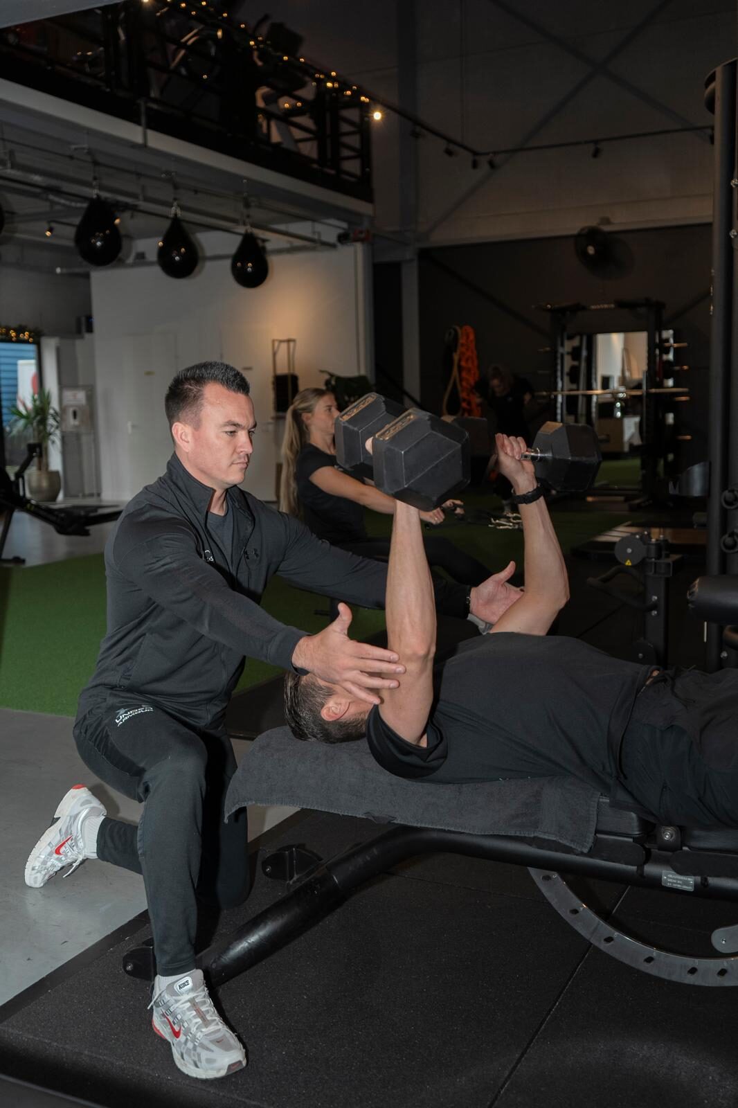 Persoonlijke coaching tijdens training bij Body Focus